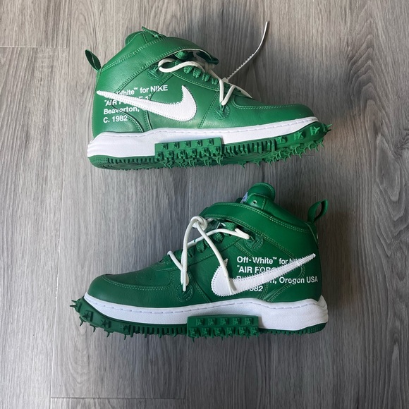Off-White x Nike Air Force Mid “Pine Green” - Picture 2 of 4